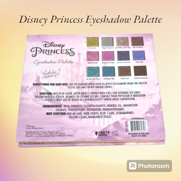 Nwt Disney Princess Ariel Eyeshadow Palette - Picture 4 of 5